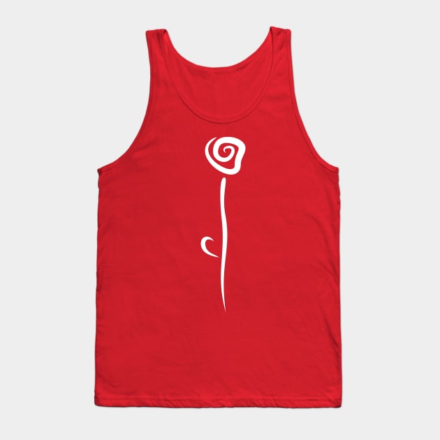 Rose Tank Top by tuditees